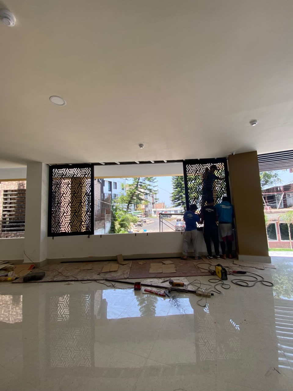 Balcony railing with laser inserts — Railings, Aizawl Mizoram