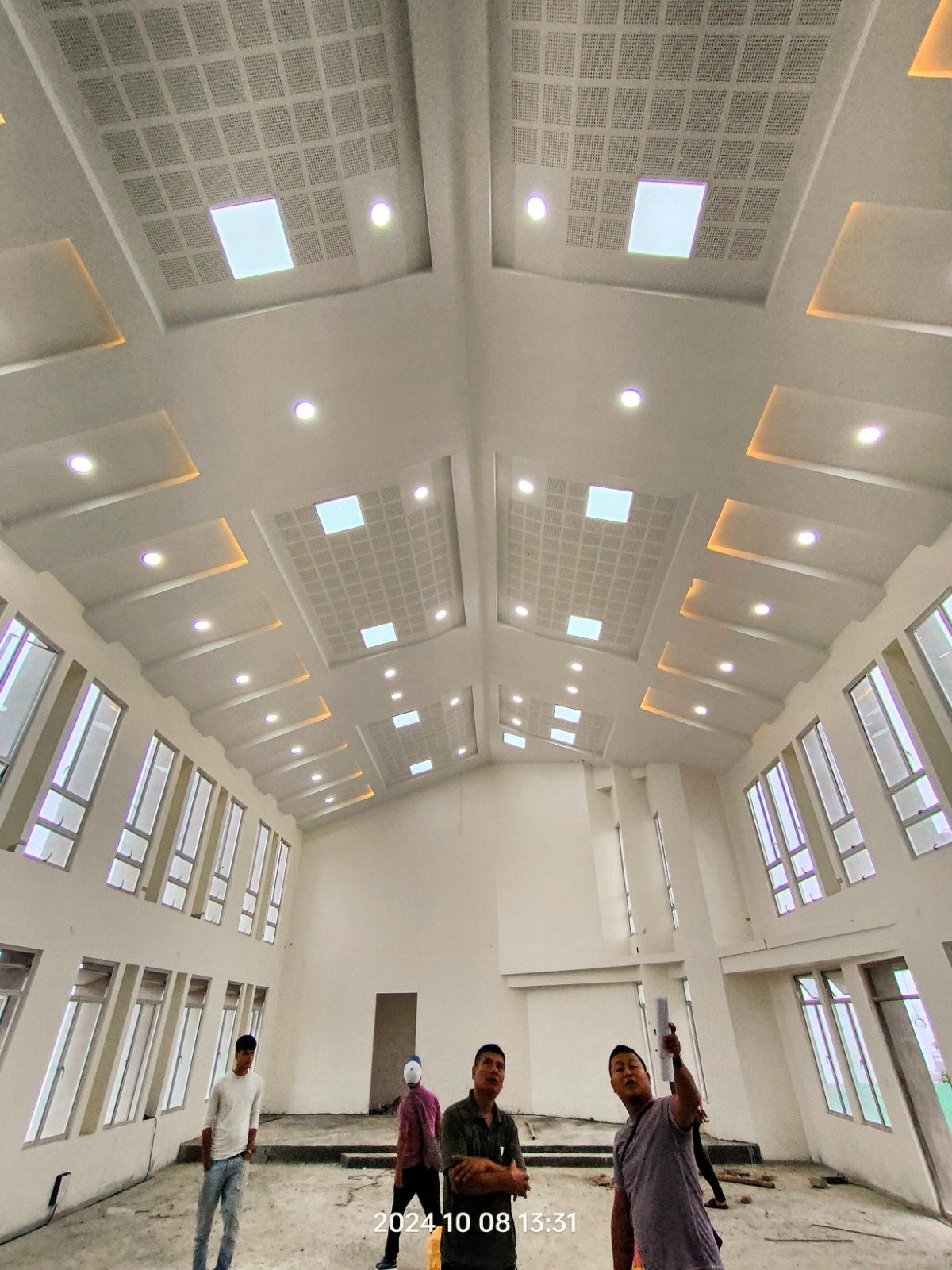 Perforated acoustic gypsum ceiling — False Ceiling & Aluminium, Aizawl Mizoram