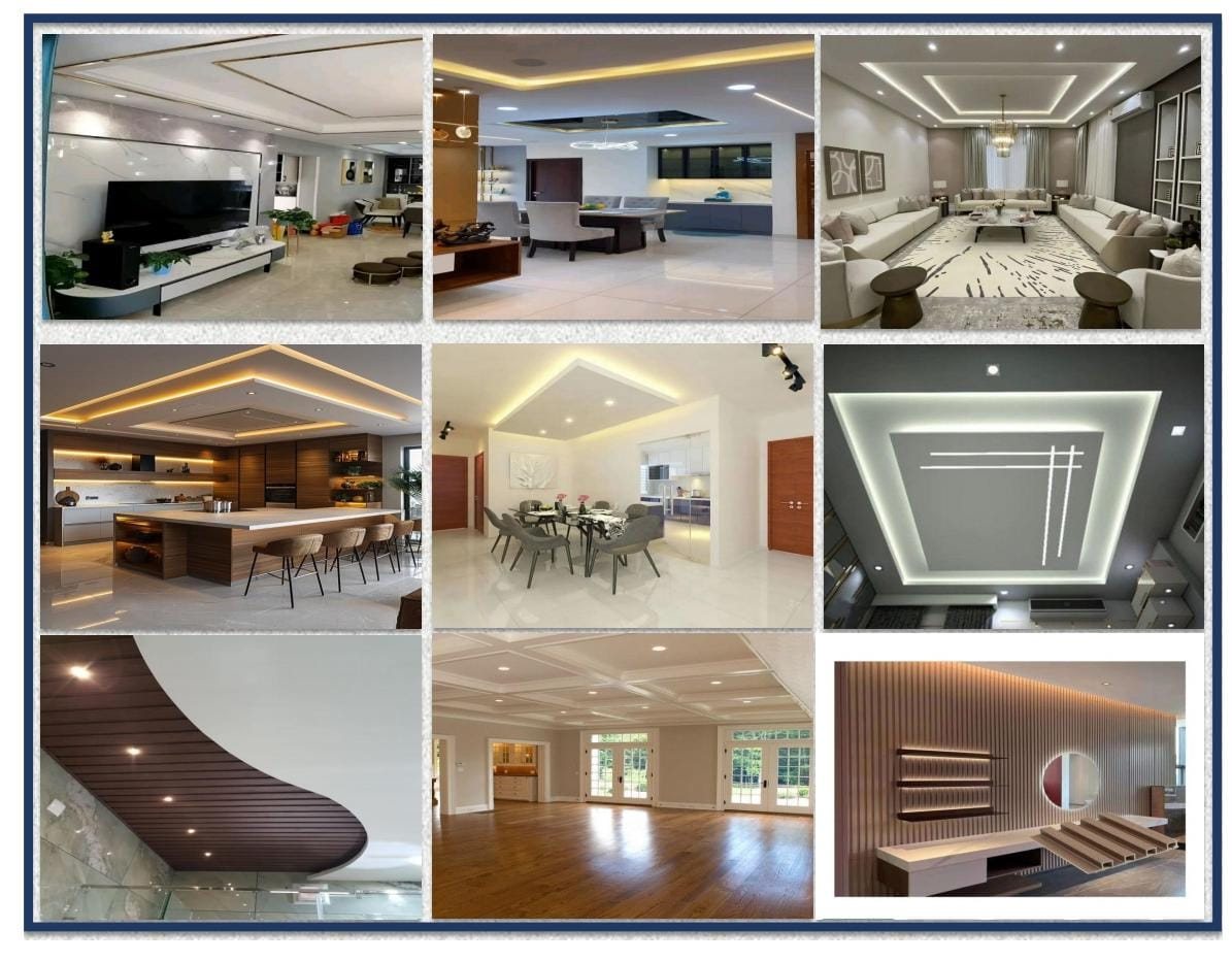 False ceiling designs — False Ceiling & Aluminium, Aizawl Mizoram