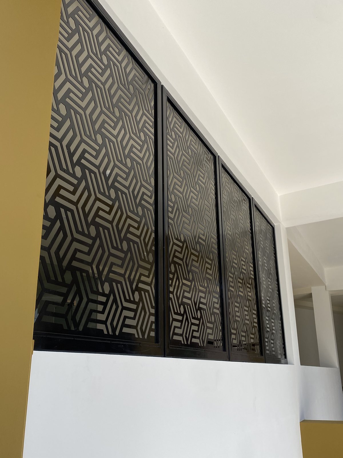 Laser-cut interior partition screen — Laser-cut Panels & Art, Aizawl Mizoram
